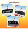 Tenna Tops (Fat Style Antenna) Orange Smiley Happy Face Antenna Ball / Desktop Bobble Buddy 